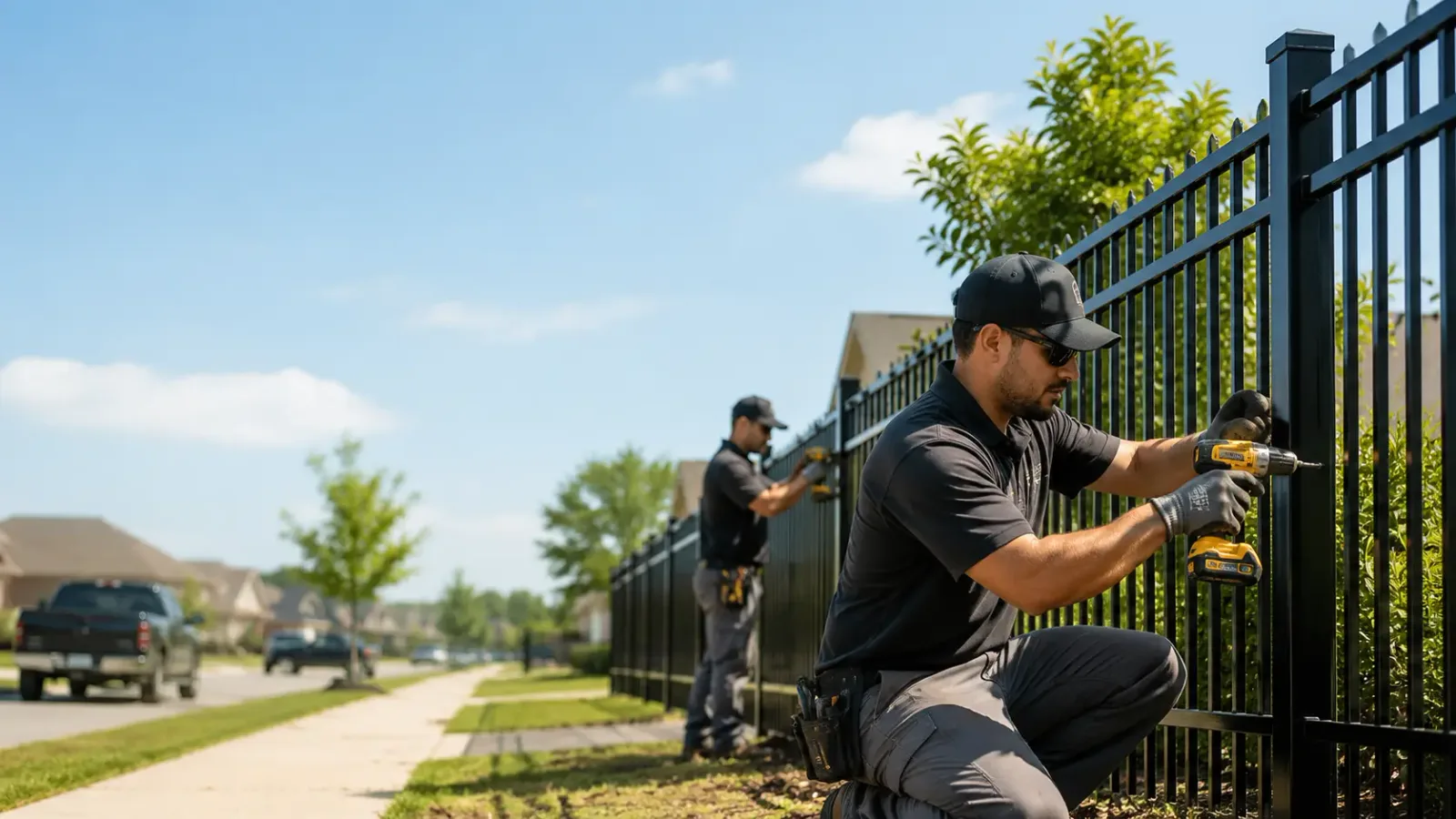 Metal Fence Installation in Majestic, KY
